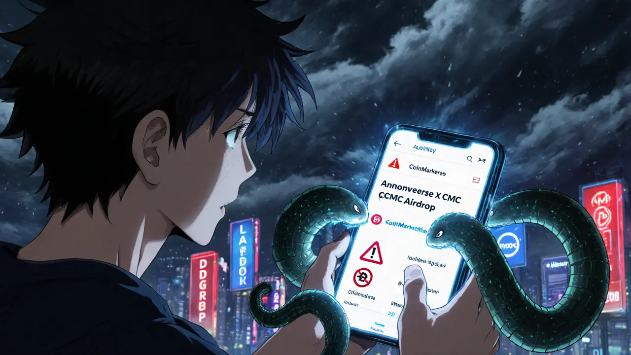 Anonverse X CMC Airdrop : Tout ce que vous devez savoir sur la distribution ANON en 2025