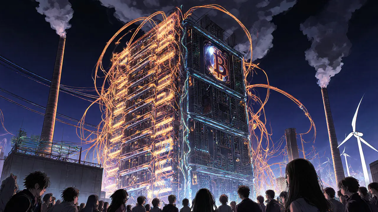 Impact environnemental des blockchains en Proof of Work