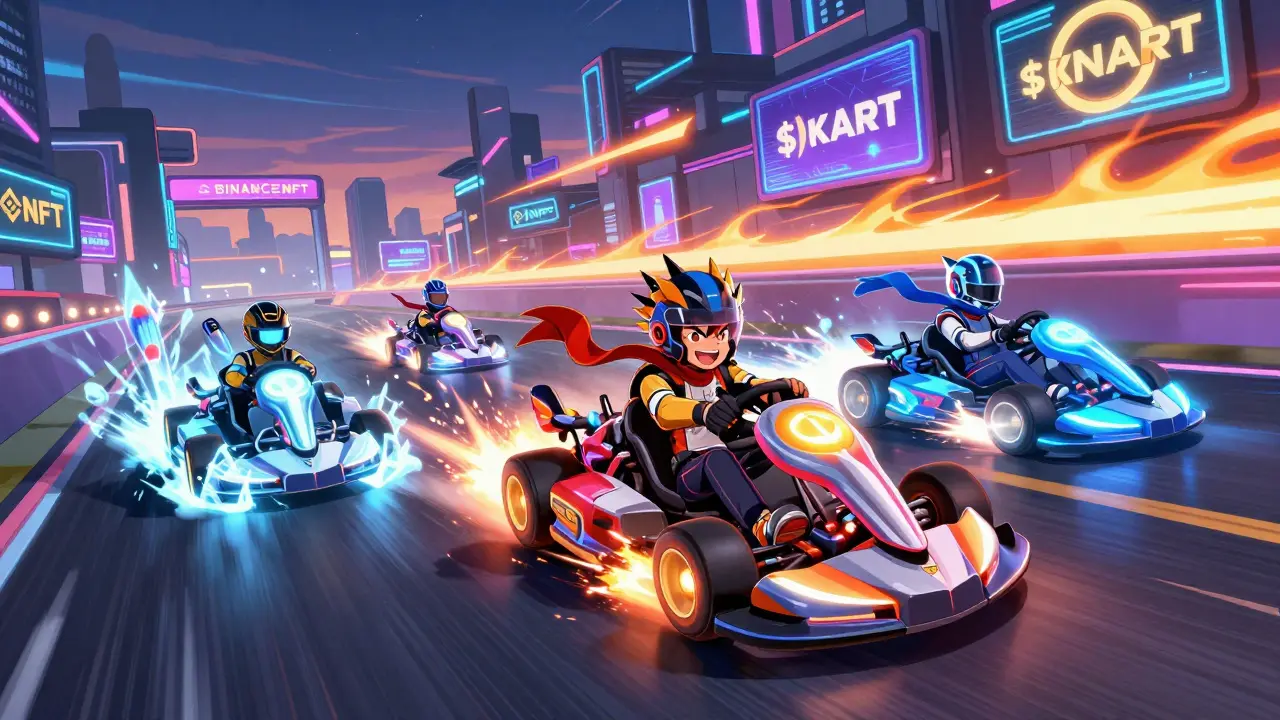 KART NFT Weapon Box : Tout ce que vous devez savoir sur l'airdrop de Dragon Kart