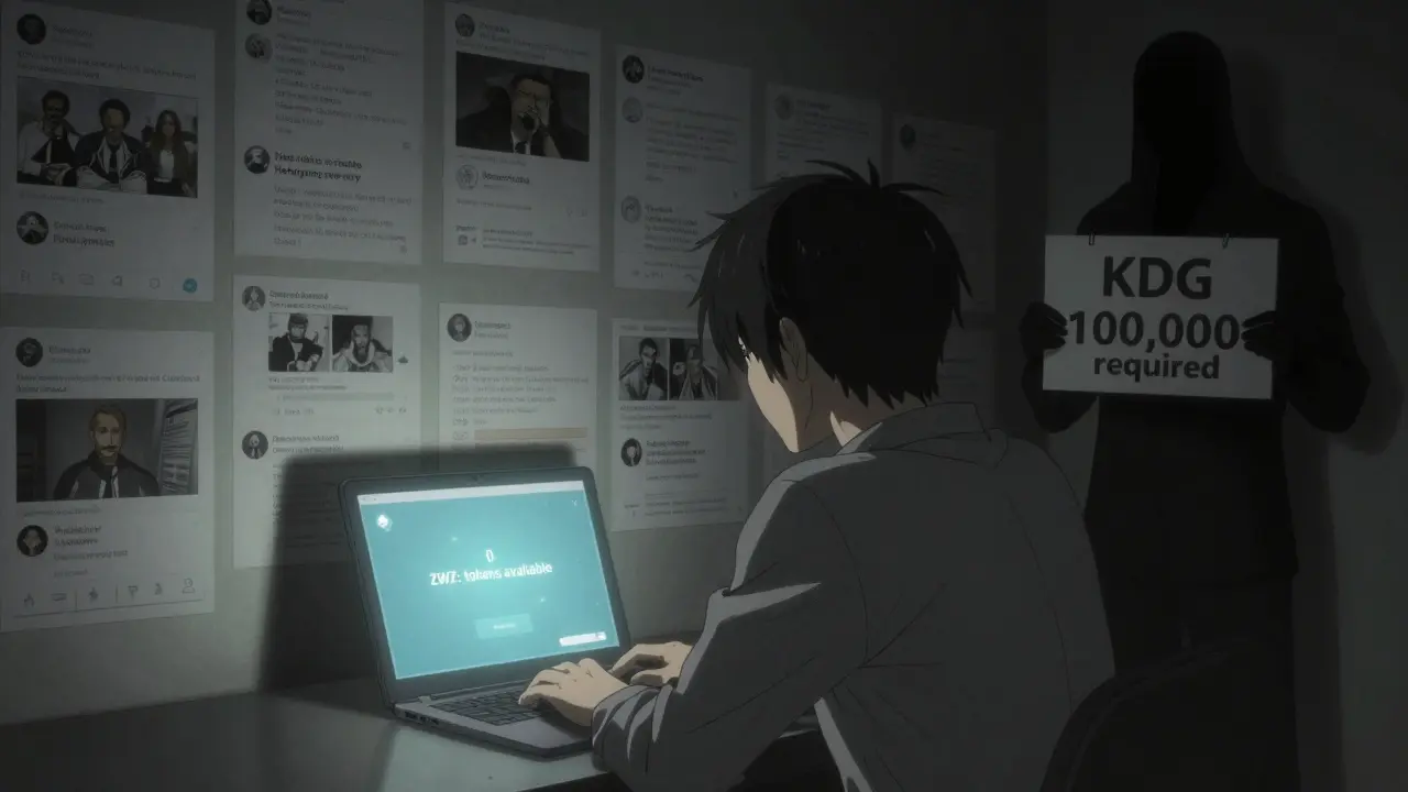 Un jeune homme regarde son écran vide avec des réseaux sociaux en arrière-plan qui disparaissent.