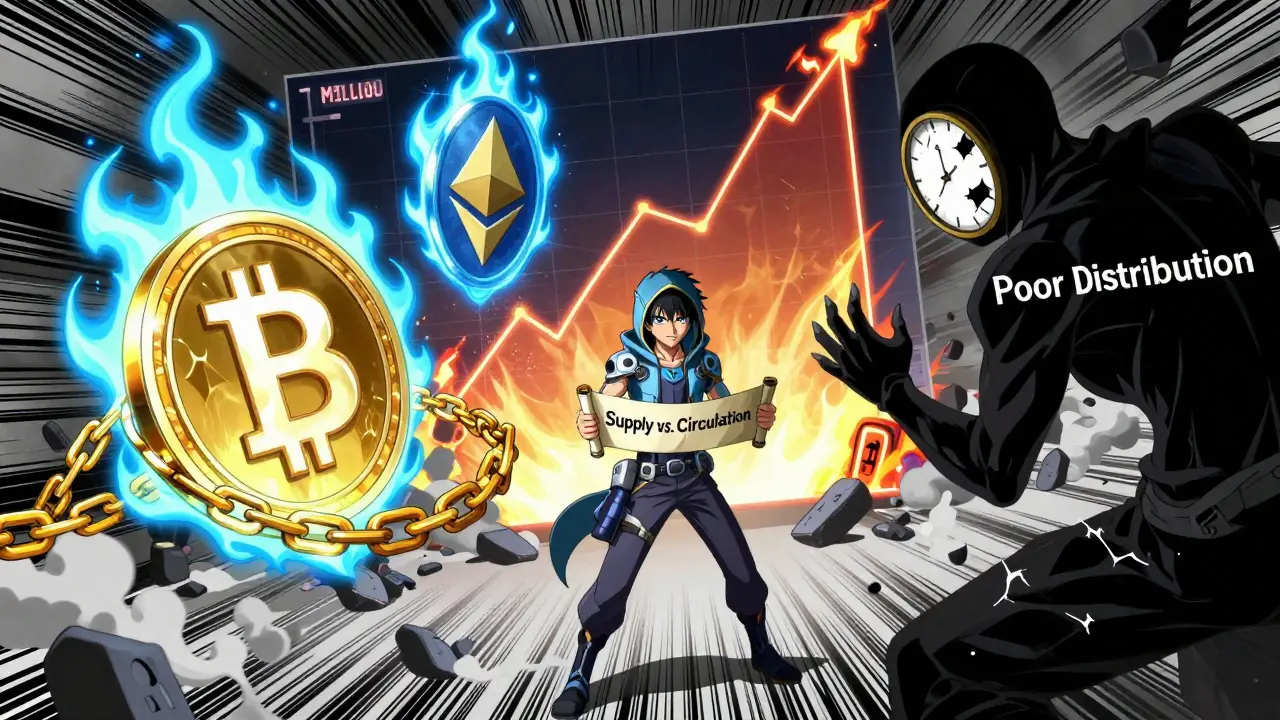 Comprendre la offre et la distribution des tokens blockchain