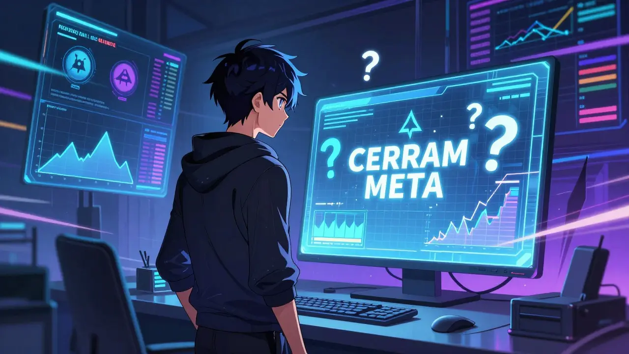 Critique CRMClick : Analyse du courtier cryptomonnaie CERRAM META