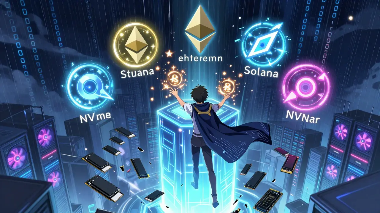 Spécifications matérielles pour les nœuds validateurs sur les principales blockchains en 2026