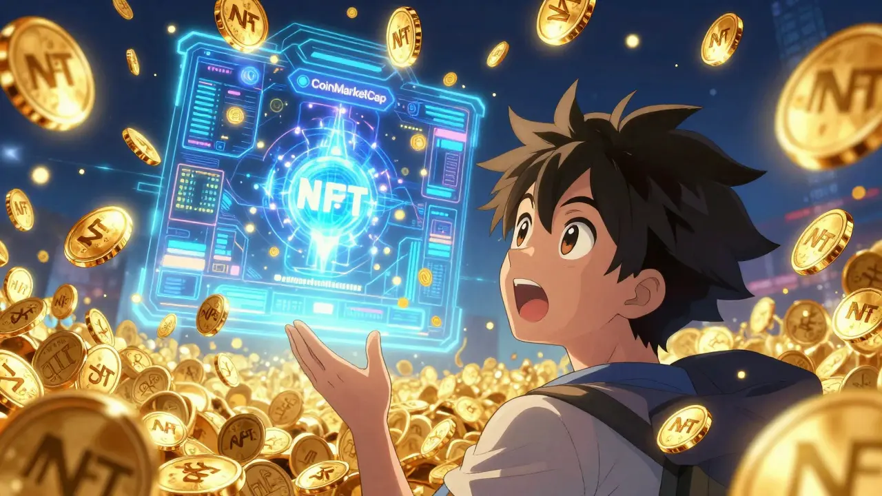 Airdrop APENFT x CoinMarketCap : Guide complet pour obtenir des jetons NFT