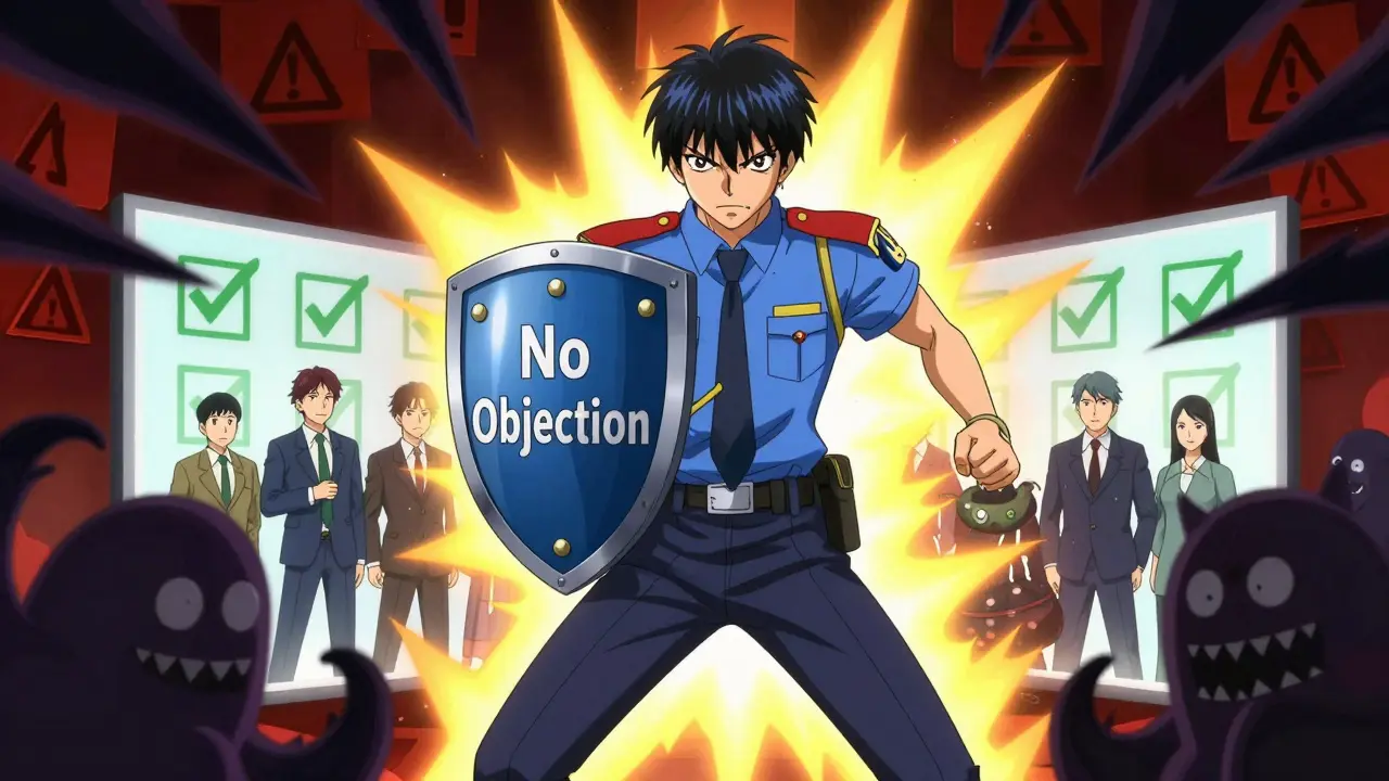 Héros anime protégeant les investisseurs contre les arnaques crypto avec un bouclier