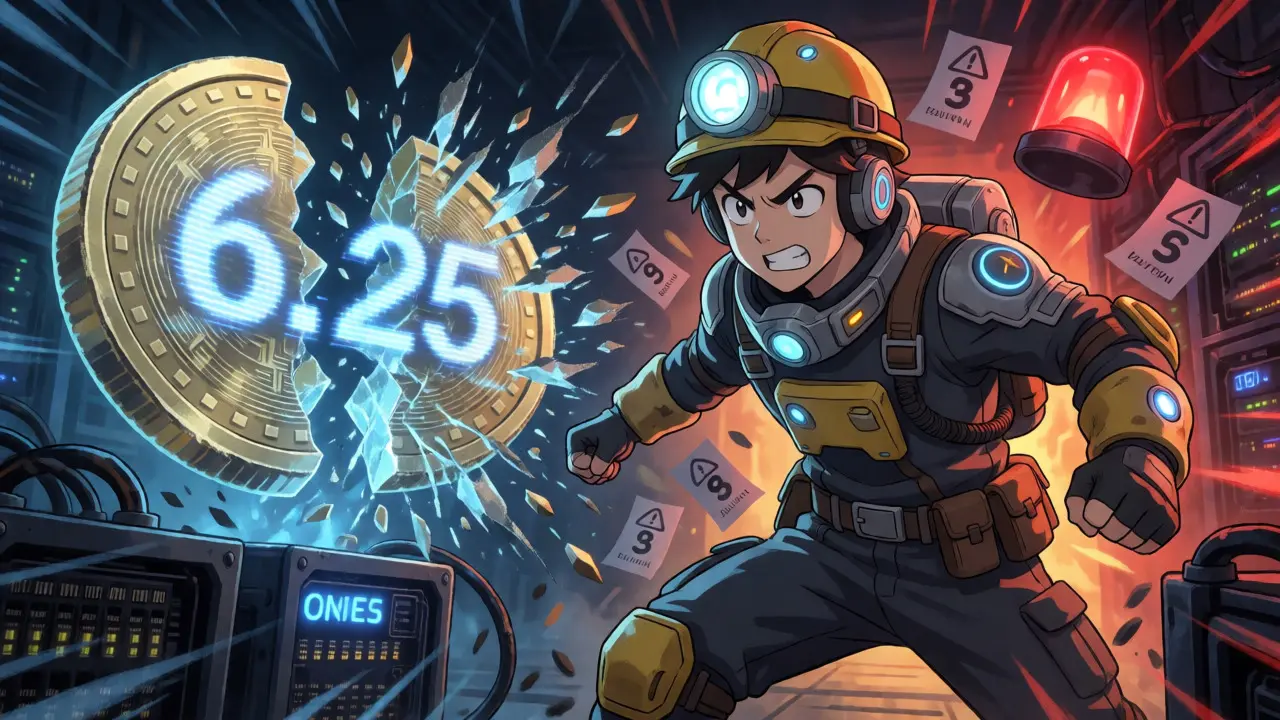 Comment le halving du Bitcoin affecte les mineurs : revenus, coûts et survie